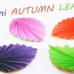 Origami Tutorial Easy Autumn Leaves Origami Tutorial Easy Diy Paper Crafts