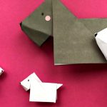 Origami Tutorial Easy Easy Origami Dog Scottie Scottish Terrier Easy Origami