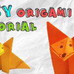 Origami Tutorial Easy Easy Origami Fox Tutorial Imagine Forest