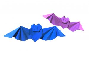 Origami Tutorial Easy Halloween Origami Bat First Version Easy Origami Tutorial How