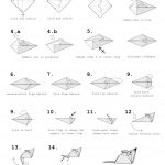 Origami Tutorial Easy Origami Mouse Instructions Tavins Origami