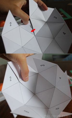 Origami Tutorial Geometric Diy Geometric Bowls Thecraftpatchblog