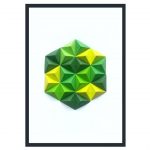 Origami Tutorial Geometric Geometric Origami Wall Art Youtube