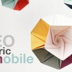 Origami Tutorial Geometric How To Make A Geometric Mobile Diy Tutorial Youtube