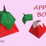 Origami Tutorial Step By Step Diy Apple Box Easy Origami Tutorial Step Step Youtube