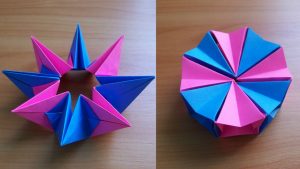 Paper Origami Easy Diy How To Fold An Easy Origami Magic Circle Fireworks Fun Paper
