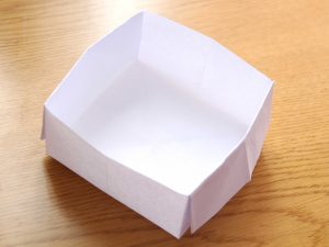 Paper Origami Easy How To Make An Origami Box With Printer Paper 12 Steps