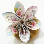 Paper Origami Flowers Beautiful Idea For A First Paper Wedding Anniversary First