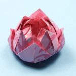 Paper Origami Flowers Easy Origami Lotus Instructions