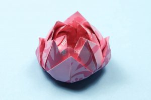 Paper Origami Flowers Easy Origami Lotus Instructions