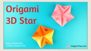 Paper Origami For Kids Christmas Crafts Easy Origami Star 3d Paper Origami Star Easy