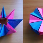 Paper Origami For Kids Diy How To Fold An Easy Origami Magic Circle Fireworks Fun Paper
