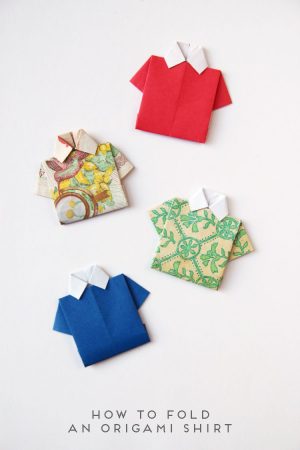 Paper Origami For Kids Diy Stamped Clay Bowls Likes Pinterest Origami Shirt Simple