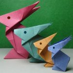 Paper Origami For Kids Paper Crafts Origami For Kids Rabbit Origami Kids Can Do Easy