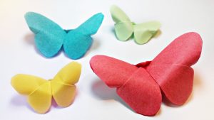 Paper Origami Step By Step How To Make Paper Origami Butterfly Easy Step Step For Kids For