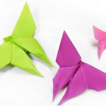 Paper Origami Step By Step How To Make Paper Origami Butterfly Easy Step Step For Kids For
