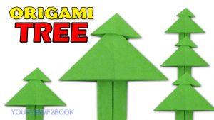Paper Origami Step By Step Paper Tree Origami Easy Paper Folding Instructions Step Step