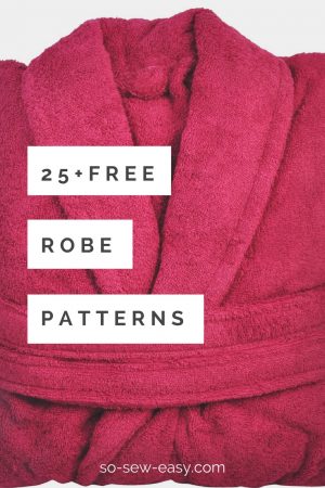 Pattern Sewing Easy Robe Patterns Roundup 25 Comfy Designs All Free So Sew Easy