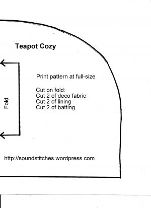 Pattern Sewing Free Free Teapot Cozy Pattern Soundstitches Sewing Blog