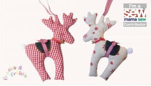 Pattern Sewing Free How To Sew A Reindeer Christmas Craft Free Patterns Youtube