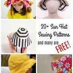 Pattern Sewing Kids Ba Kids Sun Hat Sewing Patterns 20 Sewing Patterns Made Sara