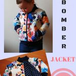Pattern Sewing Kids Floral Bomber Jacket Tutorial And Free Pattern Free Sewing