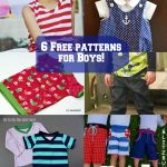 Pattern Sewing Kids Seemesew 6 Free Patterns For Boys