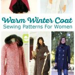 Pattern Sewing Women Brave The Cold With Wonderful Womens Winter Coat Sewing Patterns