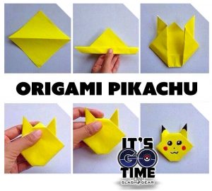 Pikachu Origami Easy 5 Easy Pokemon Go Art Projects For Kids Of Creativity Slashgear