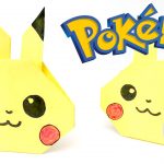 Pikachu Origami Easy Easy Pikachu Craft Pokmon Go Lovers Red Ted Arts Blog