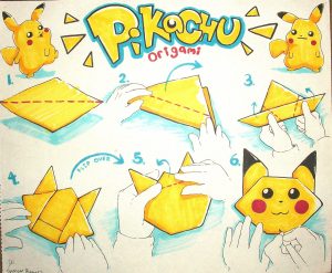 Pikachu Origami Easy Easyorigamipikachutoyspence D5vksxb 26322164 Pixels