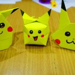 Pikachu Origami Easy How To Make Three Tutorial Easy Pikachu Origami Pokemon Go L Easy