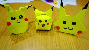 Pikachu Origami Easy How To Make Three Tutorial Easy Pikachu Origami Pokemon Go L Easy