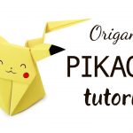Pikachu Origami Easy Origami Pikachu Tutorial Cute Origami Pokemon Origami