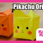Pikachu Origami Easy Pikachu Origami How To Fold Hd Youtube