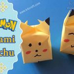 Pikachu Origami Easy Pokemon Go Easy Origami Pikachu Tutorial For Kids K4 Craft