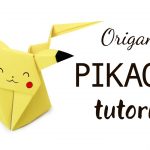 Pikachu Origami Pokemon Origami Pikachu Tutorial Pokemon Diy Paper Kawaii Youtube