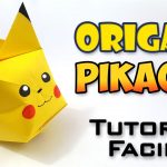 Pikachu Origami Pokemon Origami Pikachu Tutoriel Facile Version Franaise Youtube