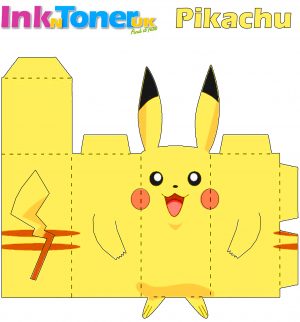Pikachu Origami Pokemon Pikachu Paper Craft Inkntoneruk Blog