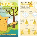 Pikachu Origami Pokemon Pokemon Origami Fold Your Own Pokemon Book Pikachu Press