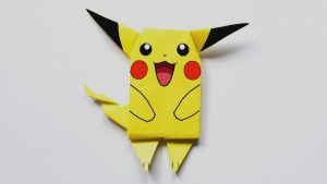 Pikachu Origami Tutorials Collection Of Pikachu Origami Tutorial Pokemon Diy Paper Kawaii