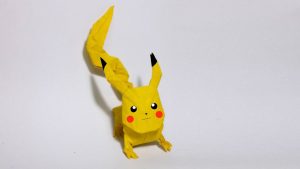 Pikachu Origami Tutorials Pokemon Go Origami Pokemon Pikachu Tutorial Henry Phm Part 1