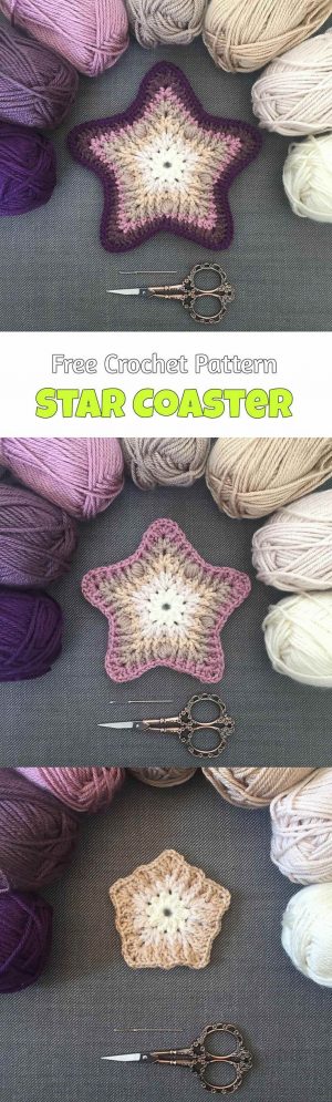 Pretty Knitting Patterns Knitting Patterns Gifts Crochet Star Coasters Pretty Ideas