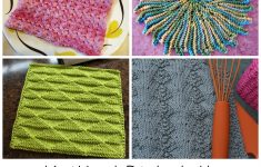 Quick Knitting Patterns 10 Quick Knitted Dishcloth Patterns