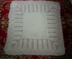 Ravelry Knitting Patterns Baby Umme Yusuf Shetland Ba Blanketshawl