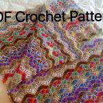 Scrapghan Crochet Afghans Variegated Ripple Scrapghan Afghan Crochet Pattern Crochet Etsy