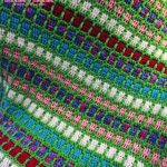 Scrapghan Crochet Free Pattern Easy Mindless Crochet Scrapghan Boxy Neon Afghan Bobbles Baubles