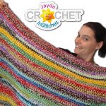 Scrapghan Crochet Free Pattern Easy Stash Buster Crochet Blanket 2 Style Scrapghan Youtube