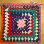 Scrapghan Crochet Free Pattern Granny Square Scrapghan 2015 Maple Heart Crafts