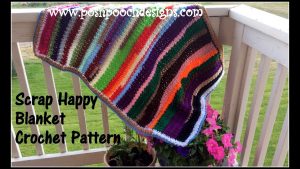 Scrapghan Crochet Free Pattern Scrap Scrap Happy Blanket Crochet Pattern Youtube